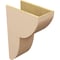 Ekena Millwork 10"W x 20"D x 30"H Classic Crestline Rough Cedar Woodgrain TimberThane Corbel, Primed Tan CORUR10X20X30CRERCPR - alternate 2